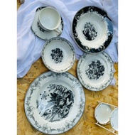 Type b Exported to Europe English Tableware Coffee Cup Saucer Style Plate Bowl American Original Sin