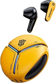Transformers TF-T30 Bluetooth Wireless TWS Earbuds, Yellow (Bumblebee)