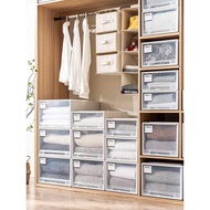 Storage Cabinet Drawer Wardrobe Storage Box Plastic Storage Bin Organizer Cabinet Household Drawer C