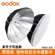 Speedy Shipment godox godox Black Silver Reflective Umbrella Photography Umbrella UB-85S 105S 130S 1