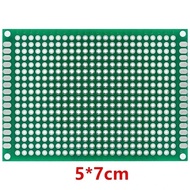 1/5/10pcs PCB Prototype Board Green 2x8/3x7/4x6/5x7/7x9/12/9x15cm Single-sided Circuit Board for DIY