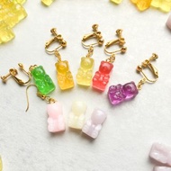 小熊軟糖耳環グミベア gummy bears 甜點飾品 單支