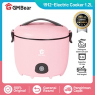 GM Bear Panci Listrik Rice Cooker 2in1 Serbaguna 1.5L P0437 (1912/1913) - Electric Cooking Pot