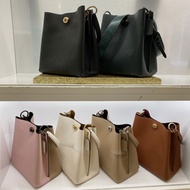 Coach 55200 new ladies bucket bag shoulder messenger bag women bag solid color side backpack