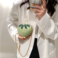 4485 people collect niche design coin wallet small fresh min4485人收藏小众设计零钱包小清新迷你包包女2025时尚链条草莓斜挎包3.5