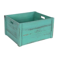 กล่องเก็บแผ่นเสียงวินเทจแบบไม้ Black Vinyl Record Storage Box Wooden LP Stand Old CD Disc 12 นิ้ว Vi