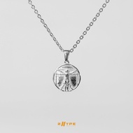 2HYPE Vitruvian Pendant (Silver)