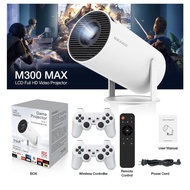 SMARTCOM M300 MAX Retro video game consoles Projector 720p Home Theater Game Projector 64GB 46000+ G