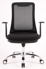 派思 - 設計師人體工學電腦轉椅 辦公椅 - 黑 (PS-153BK)