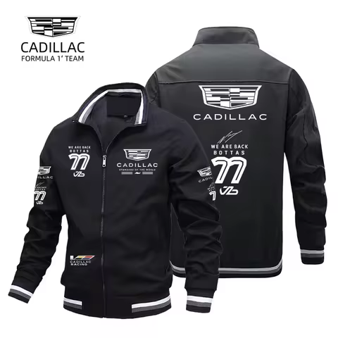 Sergio Perez Cadillac MOTO Motorcycle Racing Jacket 2026 F1 Checo Perez Outdoor Racing Car Jacket