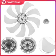 DWDYMALL Floor Fan Blade Supply Accessories Replacement Outdoor Leaves Universal Blades for Small Desk Electric Metal