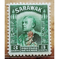 Setem Sarawak 3 Cents Used (SK7)