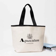 ⭐️Aquascutum London⭐️日本雜誌附錄 白色大容量托特包 Totebag 購物袋 媽媽袋
