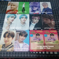 [PHOTOCARD Nct 59] NCT 127 JUNGWOO STICKER UNIVERSE THE LINK FORTUNE SCARTCH AY-YO HOTTRACKS Brochure BEYOND LIVE BAKER HOUSE