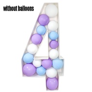93 Giant Birthday Figure 0-9 Balloon Filling Box 18th Birthday Decor Number 30 40 50 Balloon Frame A