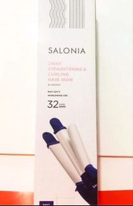 🈹🈹🈹🌸🌸🌸（3,272 個評）日本Salonia-32mm 春季限定版兩用曲+直電髮夾-聖誕禮物-Japan Salonia 32mm 2 Way  Straightening Curling Ha