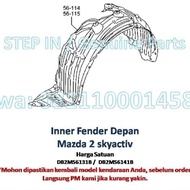 DB2M56131 DB2M56141 Linner Fender Inner spakbor Depan MAZDA 2 SKYACTIV