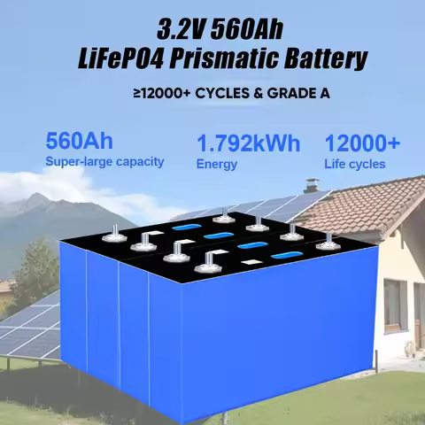 New EVE 628Ah MB56 3.2V 3.65V Prismatic Cell LifePO4 Battery Cells 12000cycle For 12V 48V Battery Pa