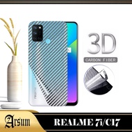 Garskin Skin Carbon REALME 7i / C17 Skin Carbon Back Protector