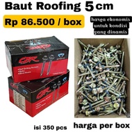 SEKRUP ROOFING 5 CM / ROOFING EKONOMIS 5 CM (HARGA PER DUS)