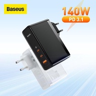 Baseus 140W GaN5 Pro Charger USB Type C PD3.1 Fast Charge For Macbook Tablet Quick Charge 4.0 3.0 Phone Charger For iPhone 14 13 12