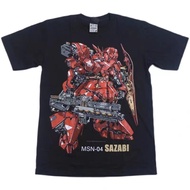 MSN-04 Shazabi Shazabi Shazabi Shaya Gundam Motor Warrior เสื้อยืดแขนสั้น T SHIRT