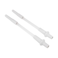 Blender Bottle 可調整彈性吸管組 2支 白色 1組