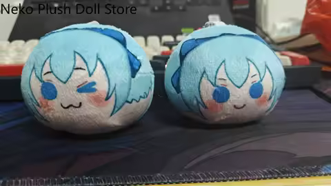 Touhou Project Cirno Anime Cosplay Schoolbag Key Chain Pendant Keychains Student Mascot Student Acce