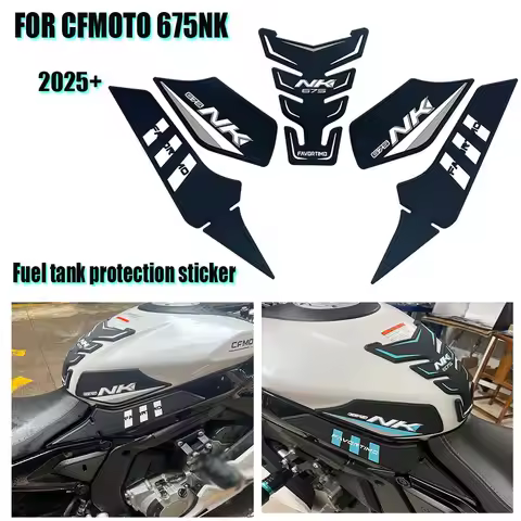 Motorcycle Anti Slip Fuel Oil Tank Pad Side Knee Grip Decal Protector Sticker Pads NEW FOR CFMOTO 67