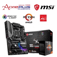 (AONE PLUS SS2) [COMBO SET] MSI MAG B550 TOMAHAWK + AMD RYZEN 7 5700X