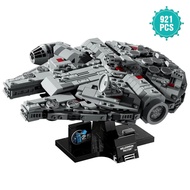 921pcsSpace War , New Hope Millennium Falcon Building Block Set, Compatible with 75375 Building Kit,