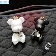 LACYES Car Perfume Ornaments Jewelry Diamond Bear Air Outlet Diffuser Car Aroma Diffuser Interior Decoration Car Air Freshener Fragrance Outlet Perfume Clip