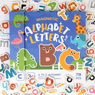 ABC Magnetic Board Alphabet for Kids Educational  Game for Learning Magnetic Book