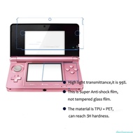 dingdongaa 2pc Screen Protector Explosionproof Film for 3DS Scratchproof Film Shatterproof