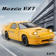 Quy Mô 1:24 Mazda Rx7 xe hợp kim Mô Hình Xe mô hình đúc Âm Thanh Ánh Sáng Xe Những Người Yêu Thích B