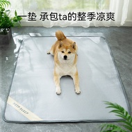 Spring Summer Dog 3D Breathable Cool Mat Ice Rattan Mat Medium Large Dog Golden Retriever Dog Mat Ca