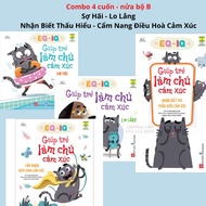 Sách - EQ-IQ Giúp Trẻ Làm Chủ Cảm Xúc - Cho Bé 3-9 Tuổi - Đinh Tị Combo 8 quyển