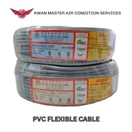 CABLE FAJAR 3 CORE PURE COPPER PVC FLEXIBLE CABLE WITH SIRIM