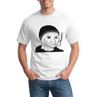 Hip Hop Comics Cute Men'S Tops Funny Depressed Wojak Meme