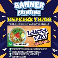 Banner Bunting Printing Harga Kilang