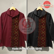 Blouse Batik Batak Wanita | Kemeja Batik Etnik Wanita Motif Ulos Sadum SD1 SD4