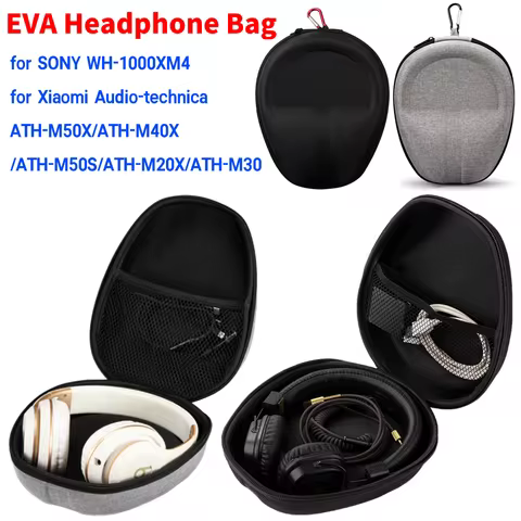 EVA Headphone Case Carrying Case For Sennheiser HD598 HD580 HD558 HD559 HD569 HD579 HD599 for Headse