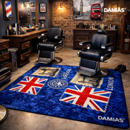 Soft Velvet London Carpet 180x200cm Bedroom Rug Lightweight and Easy Care