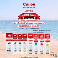 Canon GI-71/GI-71s PGBK/C/M/Y Ink Cartridge for G1020/G2020/G3020/G3060/G3770/G4770/G3730/G2730/G173