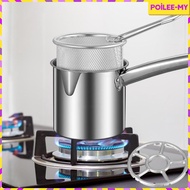 [PoileeMY] Fryer Pan Deep Fryer Pot Multifunction Kitchen Accessories Saute Fryer
