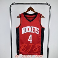 Men's Shirt 2021 Rockets Basketball Jersey #13 Red Athlete Jersey