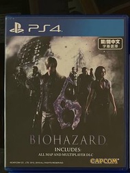 PS4遊戲 惡靈古堡 6 BIOHAZARD 6 中文版