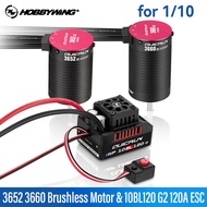 Hobbywing Quicrun Wp 10bl120 G2 120a Esc 3652 3660 G2 Motor Brushless Combo For 1/10 Rc Model Car Bu