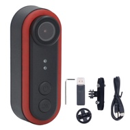 Bike Camera Bike Camera with Tail Light 1080P HD 150 Degree Viewing Phone Interconnection Water Proo