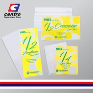 Centro Pines Writing Pad Paper 80Leaves (1/2 Lengthwise,1/2 Crosswise, 1/4 Quiz Pad)